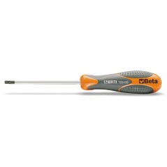 BETA 1298RTX Chiavi maschio con impugnatura, per viti con impronta Tamper Resistant Torx® cromate, punte nere