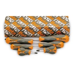 BETA 1299PZ/S6 Serie di 6 giravite per viti con impronta a croce Pozidriv®-Supadriv® (art. 1299PZ)