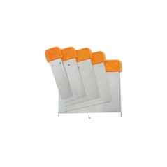 BETA 1337/S5 Serie di 5 spatoline per carrozzieri in acciaio inox tipo giapponese