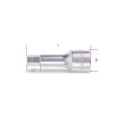 BETA 1471CM/E11 Chiave a bussola maschio esagonale 11 mm per viti pinze freno Mercedes ML (serie 166)