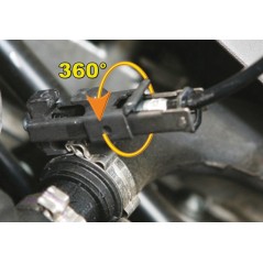 BETA 1472FC/L Pinza con prolunga flessibile a testa orientabile a 360°, per fascette Clic®