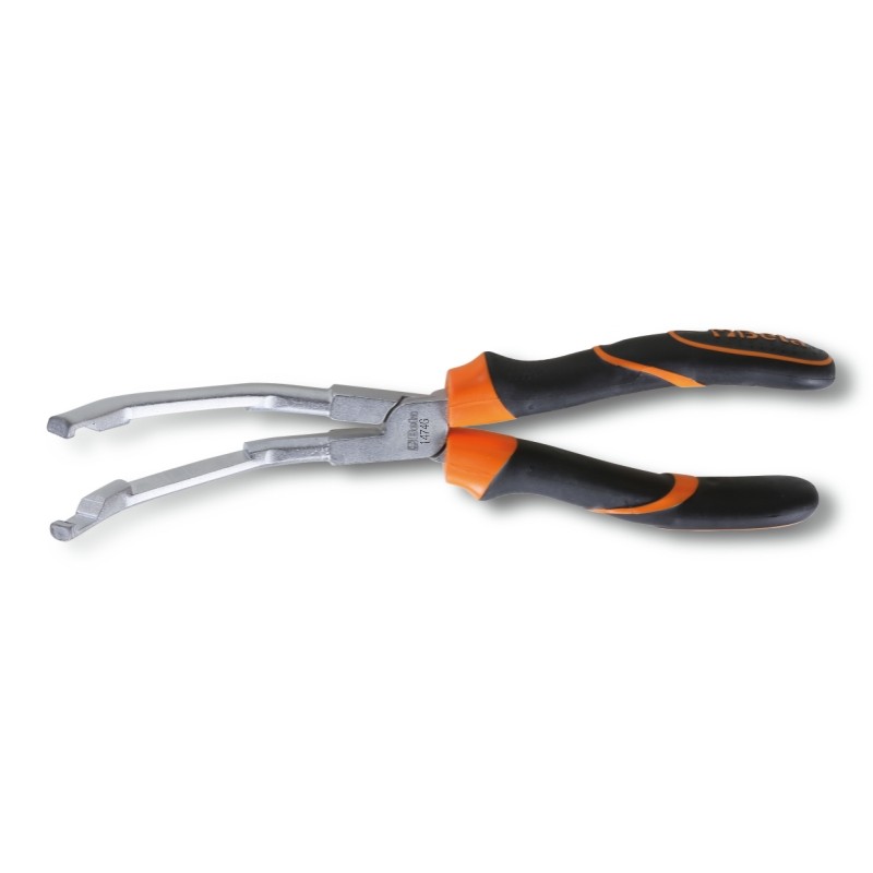 BETA 1474G Pinza a becchi lunghi piegati per cappucci candelette di preriscaldamento