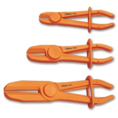 BETA 1481PL/S3 Serie di 3 pinze in plastica per occlusione tubi e manicotti (art. 1481PL/A, 1481PL/B, 1481PL/C)