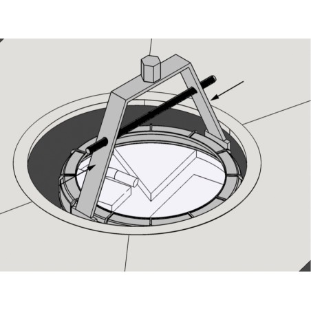 BETA 1482A/3 Chiave per ghiere galleggianti serbatoio gruppo PSA