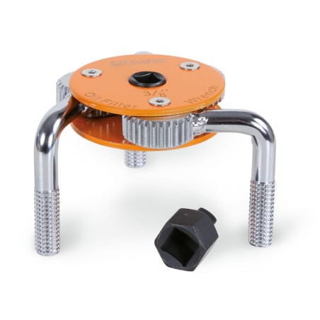 BETA 1493H Chiave autoregolabile a tre bracci per filtri olio destrorsa-sinistrorsa