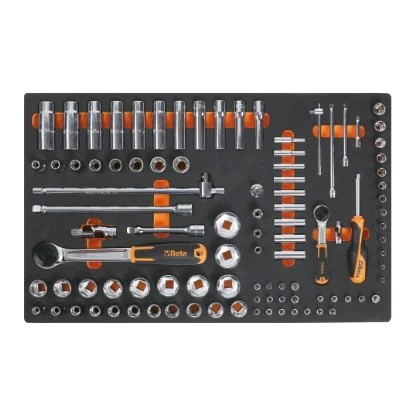 Moduli singoli con utensili in vassoio morbido