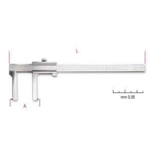 Calibro per tamburi freni 1650FT - BETA Utensili