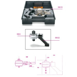 Moltiplicatore di coppia 560/C4+ - BETA Utensili