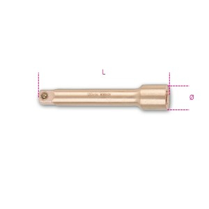 Prolunghe con attacchi quadri maschio e femmina 1/2", antiscintilla 921BA/21 - 921BA/22 - BETA UTENSILI Prolunghe con attacchi quadri maschio e femmina 1/2", antiscintilla 921BA/21 - 921BA/22 - BETA UTENSILI
