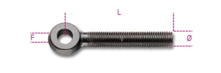 Tiranti ad occhio destri neri 8048 - BETA Utensili Tiranti ad occhio destri neri 8048 - BETA Utensili