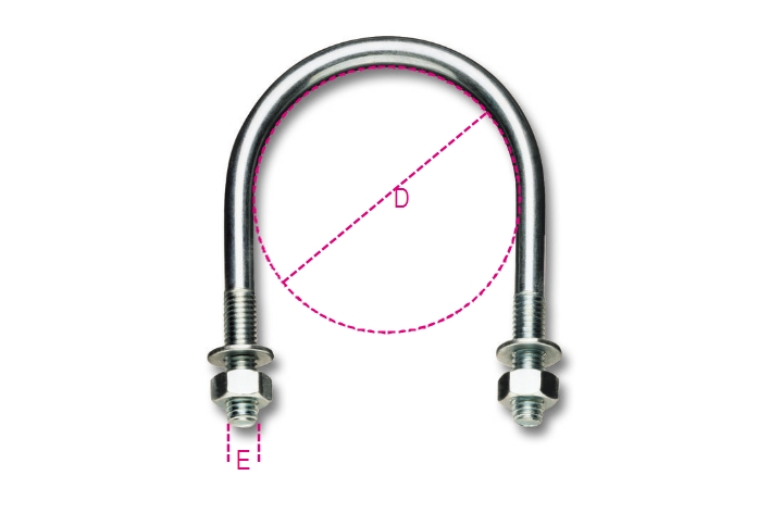 Collari per sostegno tubazioni serie pesante 8381SP - BETA Utensili