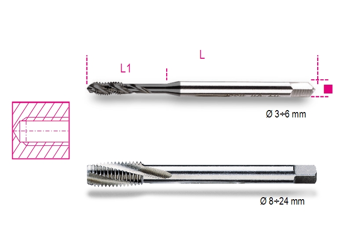 Maschi a macchina 428FC - BETA Utensili