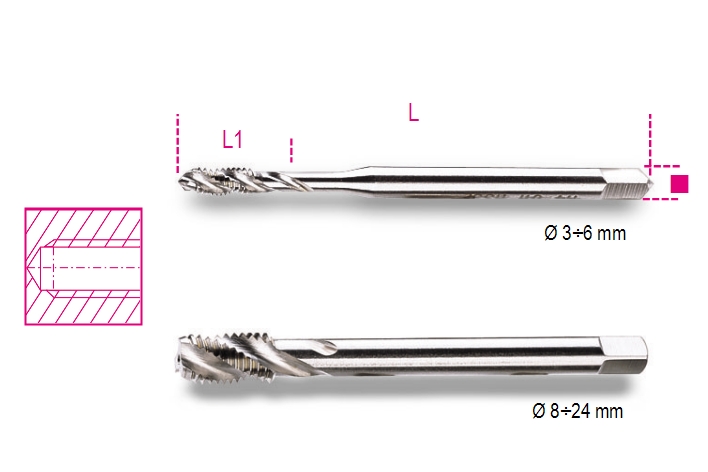 Maschi a macchina 429FC - BETA Utensili