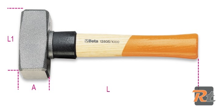 Mazzetta Con Manico In Legno Beta 1380 2000 - Strumento Affidabile Per Lavori Di Fai Da Te - Foto 6