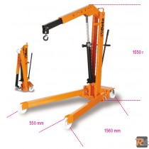 GRU IDRAULICHE A CARRELLO PIEGHEVOLI 1T - 3025 - BETA UTENSILI