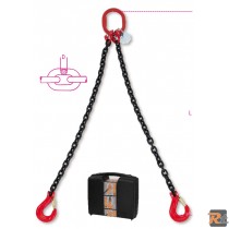8092 - PENDENTI DI CATENA A DUE BRACCI d.13mm L.1m - BETA UTENSILI