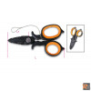 1128BAX-HS - FORBICI ASIMMETRICHE H-SAFE INOX BAX