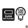 1833 S TORCE LED ALTA LUMINOSITA' 500 LM S BETA UTENSILI 018330002