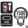 1833 XL TORCE LED ALTA LUMINOSITA' 1500 LM XL BETA UTENSILI 018330005