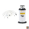 ASPIRATORE LIQUIDI MANUALE E PNEUMATICO DA 9,5 LT