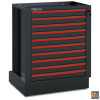 5000 RSC50/KFC - Kit 10 frontalini colorati per cassetto arredo officina RSC50 - ORANGE