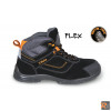 7218FN - SCARPE ALTE PELLE FLEX S3 BLACK FN 44