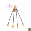 8098SL D6-1 PENDENTI 6MM 4 BRACCI EN818 MT1 C6SL