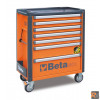 C37A/7-O CASSETTIERA ANTIRIBALTAMENTO BETA CON 7 CASSETTI - ORANGE- BETA UTENSILI 037000271