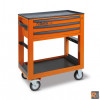 C50S-O CARRELLO BETA SERVICE 3 DRAWERS ORANGE C50S-O COMPLETO DI 43 UTENSILI