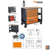 CASSETTIERA 7 CASSETTI ORANGE RSC24L/7-O - 024004371 BETA UTENSILI