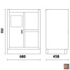 MODULO SERVICE 680MM C45PRO MS - 045000239 BETA UTENSILI