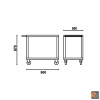 CP51 - Carrello ad alta resistenza BETA UTENSILI 051000501
