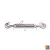 8207 - TENDITORI A DUE GANCI INOX - M5