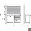 RSC50 - B - Combinazione arredo officina RSC50