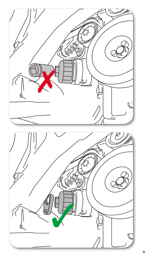 1493b S5 Serie Di 5 Chiavi Poligonali Per Cartucce Filtri Olio Di Difficile Accesso Beta Utensili 014930599 Remmtools