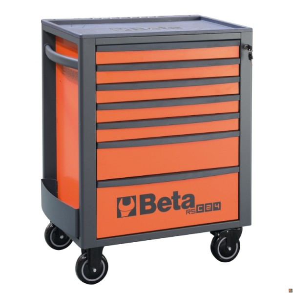 CASSETTIERA BETA RSC24 CON 7 CASSETTI - disponibile in 7 colori