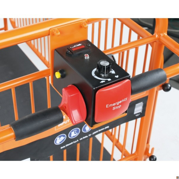 C48M - CARRELLO DA LAVORO ELETTRICO CON SPONDE BETA
