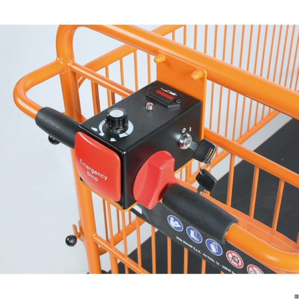 C48M - CARRELLO DA LAVORO ELETTRICO CON SPONDE BETA