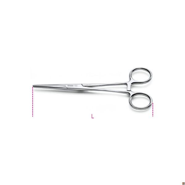 1002 PINZETTE INOX AUTOBLOCCANTI (EX1779)
