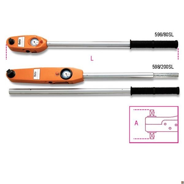 596/80SL - CHIAVI DINAMOMETRICHE A LETTURA DIRETTA BETA UTENSILI