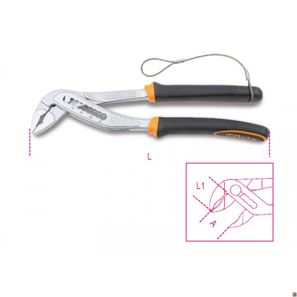1048BM-HS - PINZE REGOLABILI CREMAGL. H-SAFE BM 250