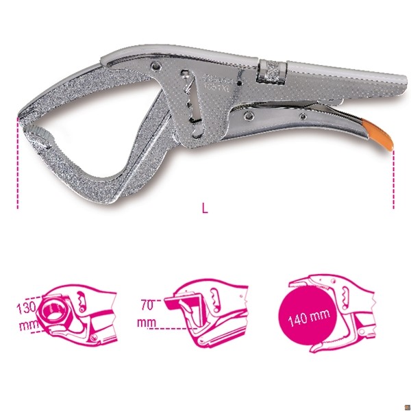 PINZE GRIP AP 140MM - L 255MM XL - 1051 XL
