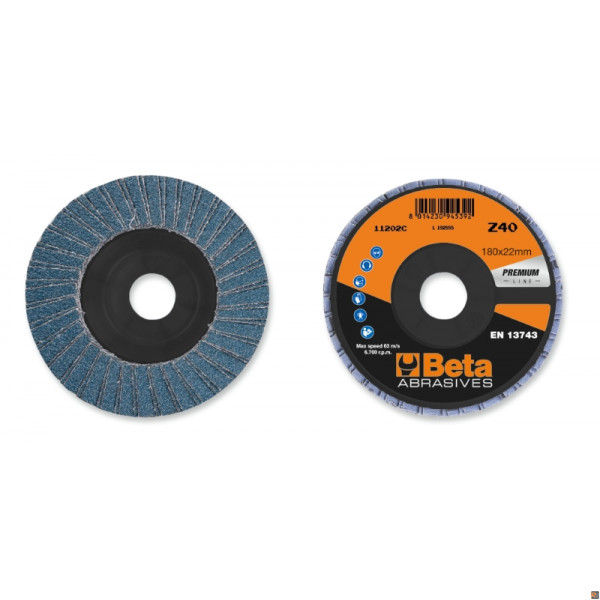 11204A 80 - CF. 10PZ DISCHI MONO-LAM ZIRC. SP/FV ø115 GR80 LS