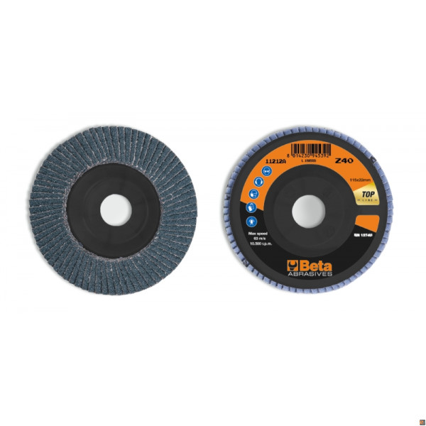 11212A 120 - CF. 10PZ DISCHI MONO-LAM ZIRC.SP/PL ø115 GR120 LP
