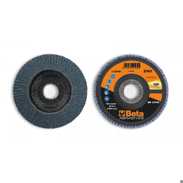 11220B 60 - CF. 10PZ DISCHI MONO-LAM ZIRC. SC/FV ø125 GR60 LP