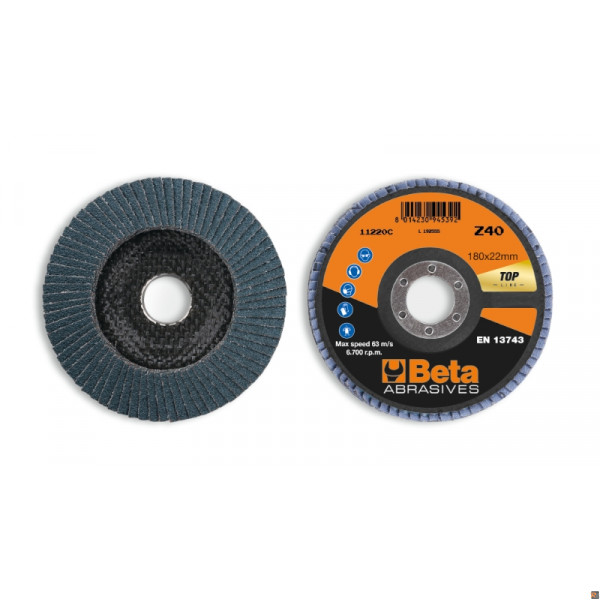 11220C 60 - CF. 10PZ DISCHI MONO-LAM ZIRC. SC/FV ø180 GR60 LP