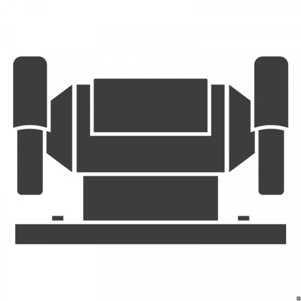 11300F 40 - CF. 2PZ RUOTE LAM. STD 250X50 FORO ø100 GR40 A