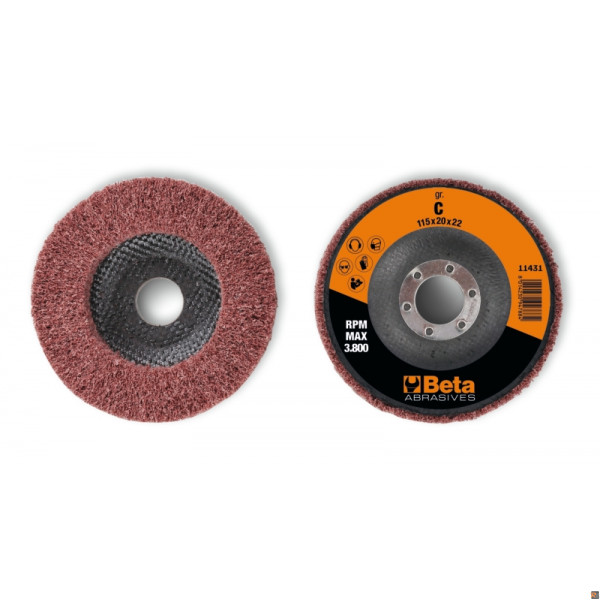 11431 F - CF. 4PZ DISCHI FLEX RAD. TNT 115X20 SP/FV FINE