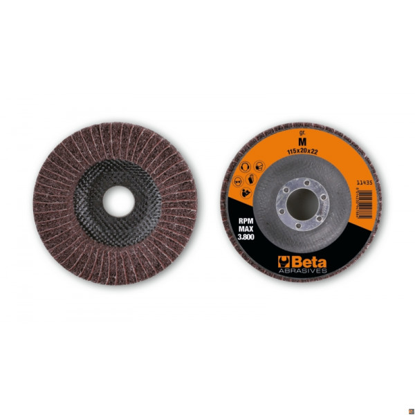 11435 F-180 - CF. 4PZ DISCHI FLEX RAD. MIX 115X20 SP/FV F-180