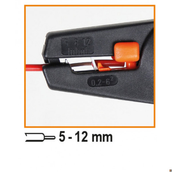 1148P PINZE SPELLAFILI REG.AUTOMAT.0,2-6,0MM P BETA UTENSILI 011480300